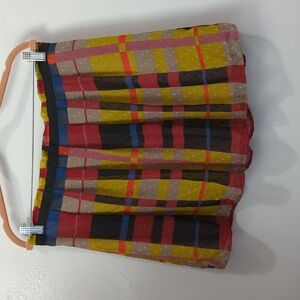 Jessica Simpson Multicolored Flowy Skater Skirt Size Large